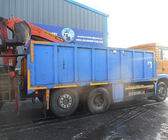 FOR SALE: MAN Rigid with Crane