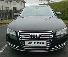 2012 Audi A8 3.0Tdi Quattro, High Spec, Low Miles