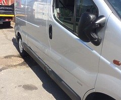 Opel vivaro no doe or tax