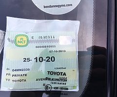 Toyota Avensis 1.6 petrol Taxed,nct. - Image 4/9