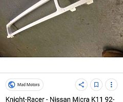 Wanted micra k11 parts