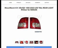 Wanted micra k11 parts
