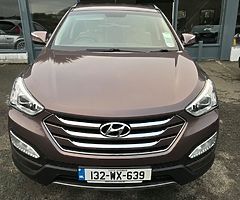 132 Hyundai Santa Fe 2.2 CRDi 200bhp Executive 4WD 7 Seat, NCT 10/21 €390 TAX €16,950