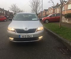 Skoda Rapid Sportback Automatic 1.6 Tdi. 2014. New Timing belt and. New Nct. Full Service. 208 k klm