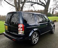 2012 LANDROVER DISCOVERY 4 3.0 SDV6 '1 OWNER' 79K 7 SEATS