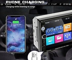 7 inch Bluetooth mp5 car radio video phone mirroring brand new - Image 6/10