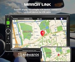 7 inch Bluetooth mp5 car radio video phone mirroring brand new - Image 9/10