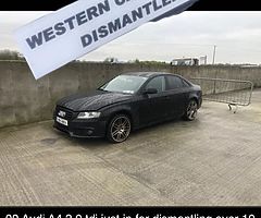 09 audi a4 2.0 tdi western car dismsnlters