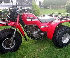 Original 1987 Honda ATC 250es Big Red Trike