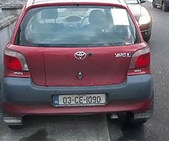 Toyota yaris 03 , nice little car,, cheap run around,,,