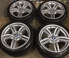 19’ Genuine BMW 351 M Sport 5x120 alloy wheels - Image 1/6