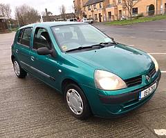 Clio 1.2 petrol nct October