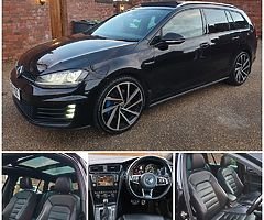 2015 Volkswagen Golf GTD Estate Auto Dsg 2.0 TDI 184bhp (Panroof Heated Leather Pro Satnav Ect)