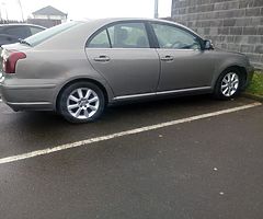 Avensis d4d hatchback braking only