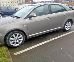 Avensis d4d hatchback braking only