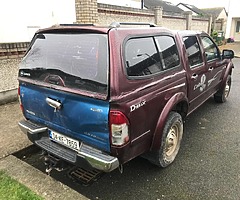 2004 Isuzu Dmax cobra 3.0TD 5 seater Tax 333e Valid Doe 9/19 - Image 3/4