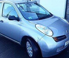 03 nissan micra nct 01-21 taxed 02-20 only 44100 mls manual - Image 3/8