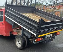 08 Ford transit crew cab tipper new doe