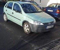 Opel Corsa 1.L NCT end of June 2019 tel:[hidden information]