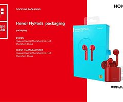 Huawei Honor Flypods CM-H2S Bluetooth Earphones - Red