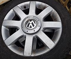 Volkswagen 15" alloy wheels - Image 6/6