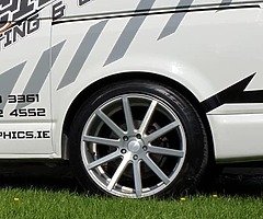 20” vw transportor alloy wheels