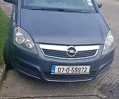 Opel Zafira club - tax and tested 2007 1.6 low 147.461km