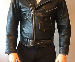 RST Leather Motorbike Jacket Size 38 - Image 3/7