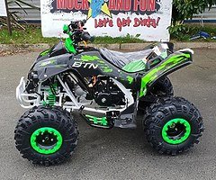 125 quad at muckandfun 4 kids and adults . Finanace. Home delivery.