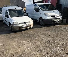 Few vans forsale both Trade ins to clear
