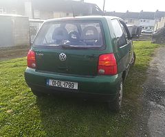 Vw lupo new tax and booked for nct
