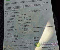 06 Opel Astra NCT and Tax - Image 5/6