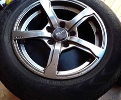 Good rims and tyres