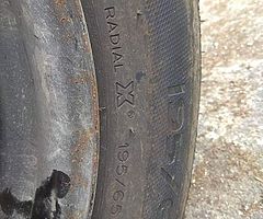 spare wheel with citroen C4 195/65/15