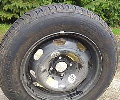 spare wheel with citroen C4 195/65/15