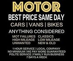 All type of cars and vans bought for cash - Image 4/9