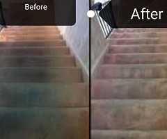 Stairs and landing