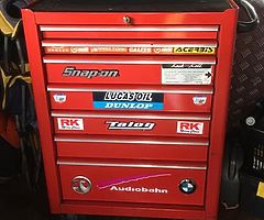 Snap on tool box