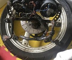 Yamaha TZR 125 clocks and bracket