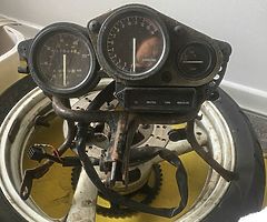 Yamaha TZR 125 clocks and bracket