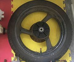Yamaha TZR 125 back wheel