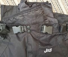 Waterproof motorcycle trousers, Size L - Image 2/6