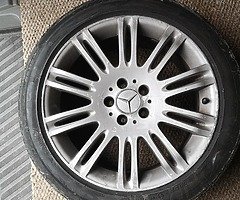 Mercedes alloy wheels