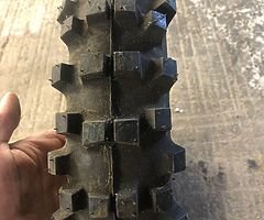 Brand new 12 inch motocross tyre