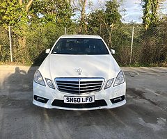 2010 Mercedes E220 B/E AMG Line (ENGINE RATTLE)