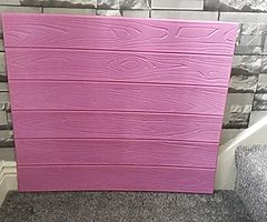 Stick on wall Panels