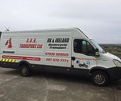 Bike Transport & recovery ALL U.K. & Ireland