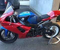 2012 Suzuki GSXR 600 breaking