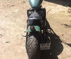 suzuki gsx r 750 r hardtail chopper
