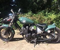 suzuki gsx r 750 r hardtail chopper - Image 3/5